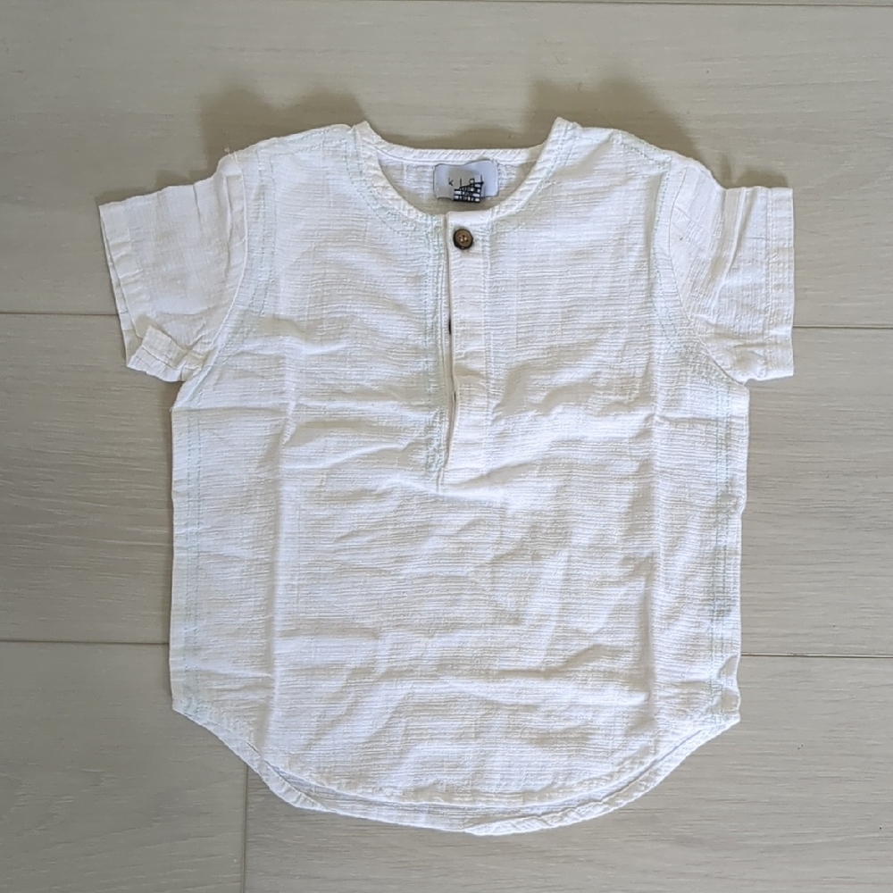 White Kids Shirt 3X